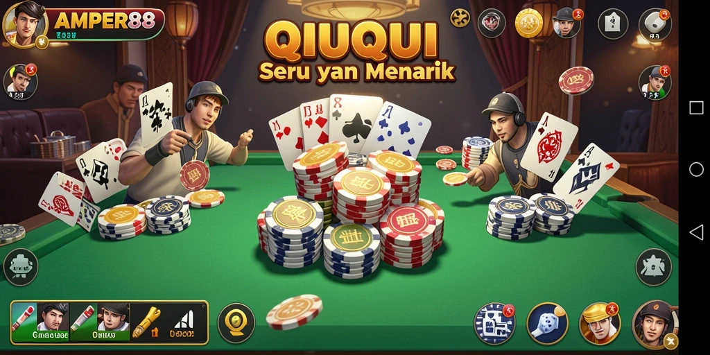 Tampilan gameplay seru AMPER88 yang menarik dan interaktif.