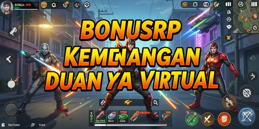 Tampilan gameplay BONUSRP yang menarik dengan elemen simulasi yang menantang.