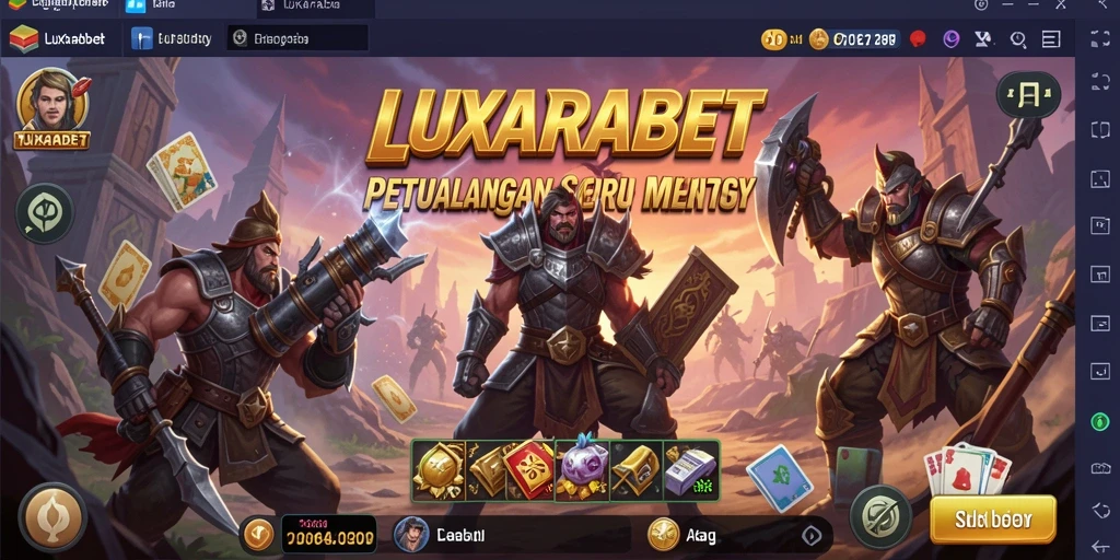 Tampilan gameplay menarik dari LUXARABET dengan pemandangan menakjubkan.