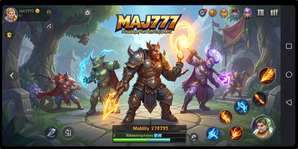Gameplay seru dan grafis menakjubkan dalam MAJ777.