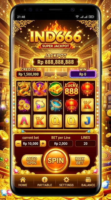 Tampilan katalog aplikasi di ind666 dengan berbagai pilihan menarik.